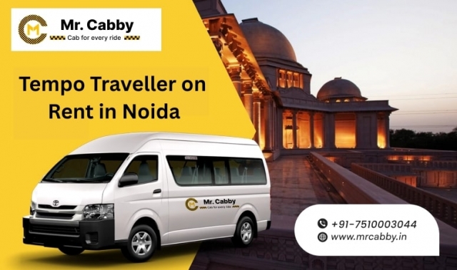 Affordable Tempo Traveller on Rent in Noida for Corporate Trips – Mr. Cabby