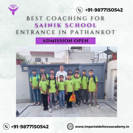 Best Sainik School Coaching in Pathankot – Imperial Defence Academy