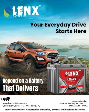 Lenx – Trusted Car Battery Manufacturers in India Powering Every Journey