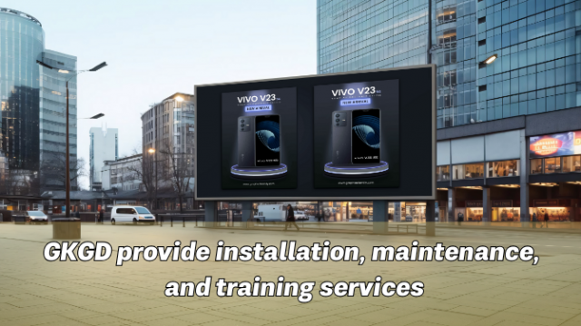 Does GKGD Pakistan provide installation, maintenance, and training services?