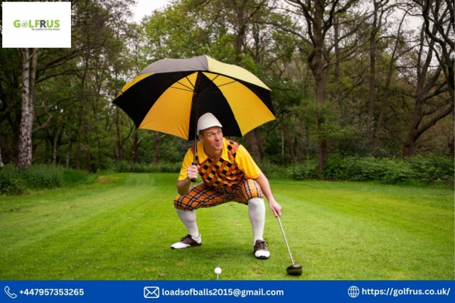 Golfino Windproof Umbrella: Durable Golf Accessory for All Weather Protection on the Course