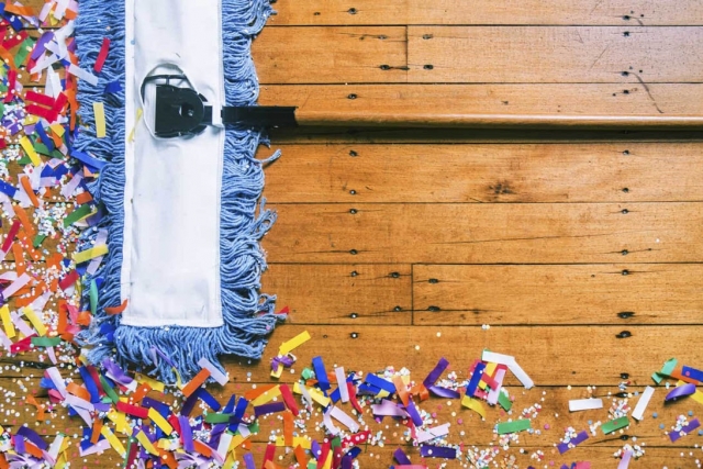 How to Keep Large Spaces Spotless Before and After Big Gatherings