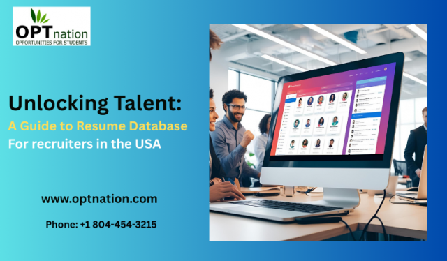 Unlocking Talent: A Guide to Resume Database for Recruiters in the USA