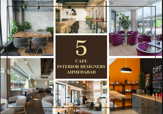 Top 5 cafe Interior Designers in Ahmedabad