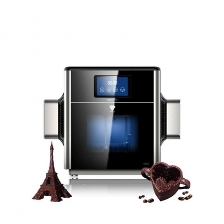 Chocolate Creations with Touch Screen 3D Machine