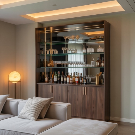 Elevate Your Space: Designer Bar Cabinets for Modern Living