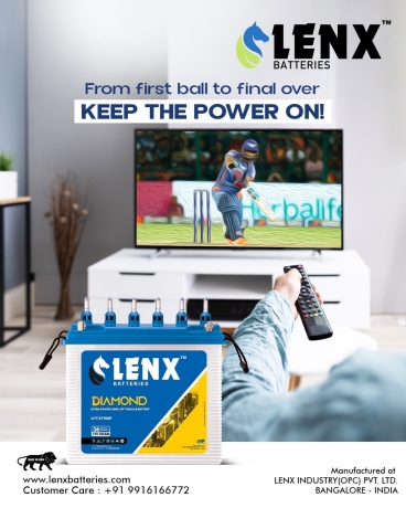 Reliable Power Solutions by Lenx – Leading Inverter Battery Manufacturer in Bangalore