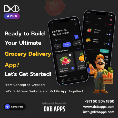 Advance Your Business via mobile application development Abu Dhabi with DXB APPS