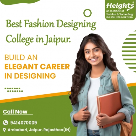 Why Heights Jaipur is a Top Fashion Designing College in India