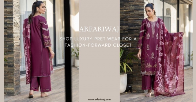 Shop ARFARIWAJ Pret Wear for a Fashion-Forward Closet
