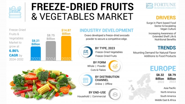Freeze Dried Fruits and Vegetables Market Size, Share, Industry Forecast and Analysis Through 2032