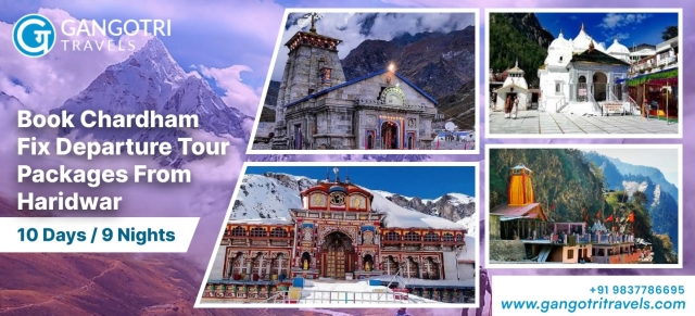Affordable Char Dham Tour Fixed Departure Tours – 9 Nights/10 Days Package
