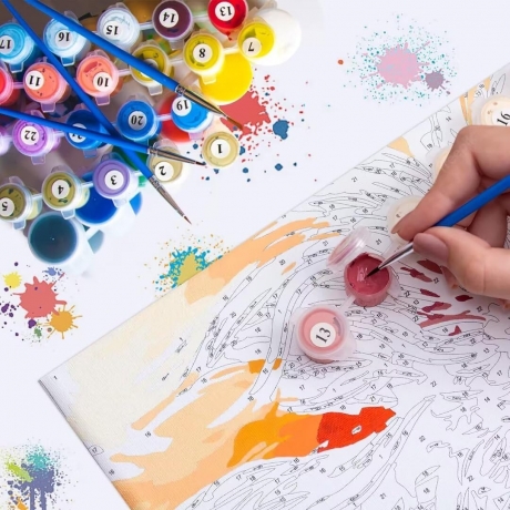 Heal Artistically – Try Your Hand at Personalised Paint by Numbers