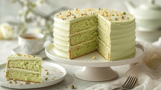 Order Pistachio Cakes Online from the Trusted Bakers Cake Shop