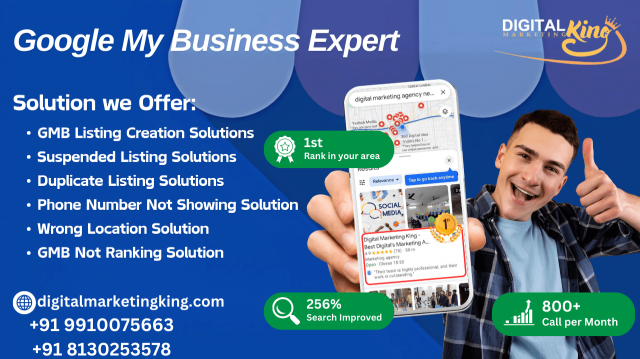 GMB Expert Agency in India