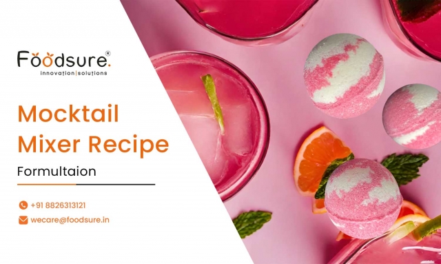 Mocktail Mixers Recipe Formulation