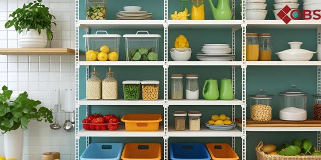 The Role of Plastic Storage Shelves in Modern Kitchen Efficiency