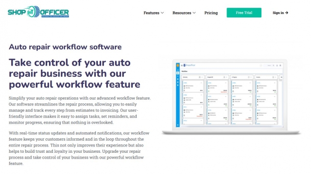 Optimize Every Job with Smart Auto Repair Workflow Feature Efficiency