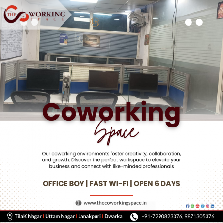 How to Find the Best Coworking Space in Tilak Nagar and Ganesh Nagar