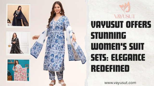 Vayusut Offers Stunning Women's Suit Sets: Elegance Redefined