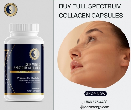 5 Reasons to Buy Full Spectrum Collagen Capsules for Glowing Skin