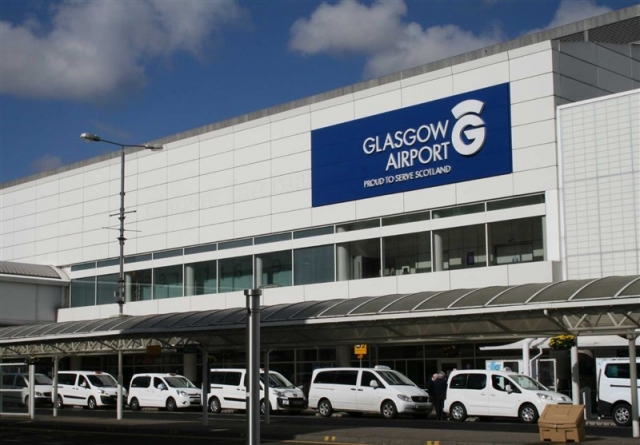 glasgow airport from outside