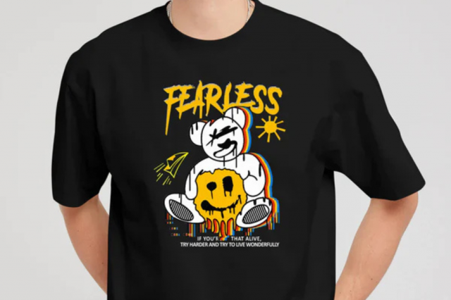 Flawless Elegance of Printed Cotton T-shirts 