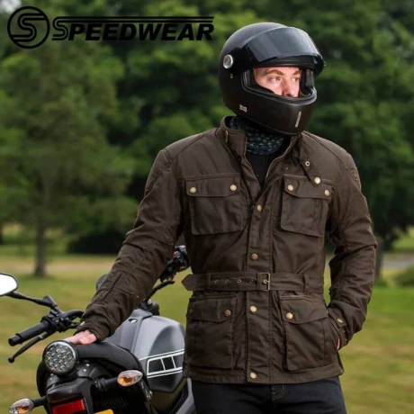 Waxed Cotton Jackets Are The Stylish Classic Choice for Motorcyclists