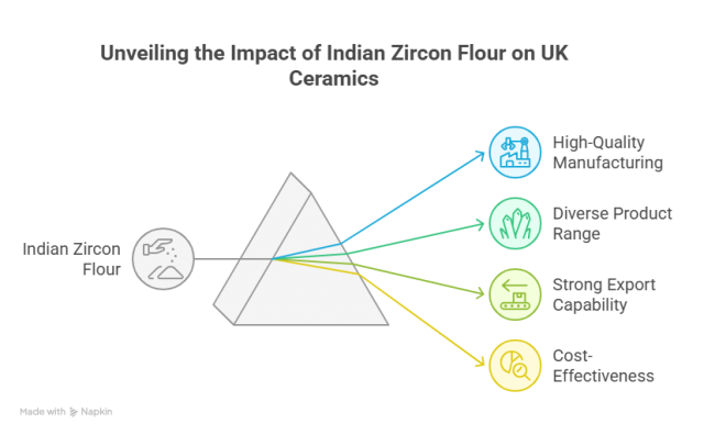 Why Indian Zircon Flour Manufacturers Are Becoming Key Partners for UK Ceramic Producers