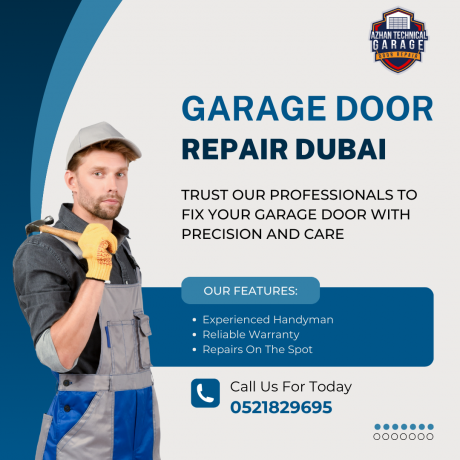 Garage Door Repair Dubai for Broken Springs: What to Expect