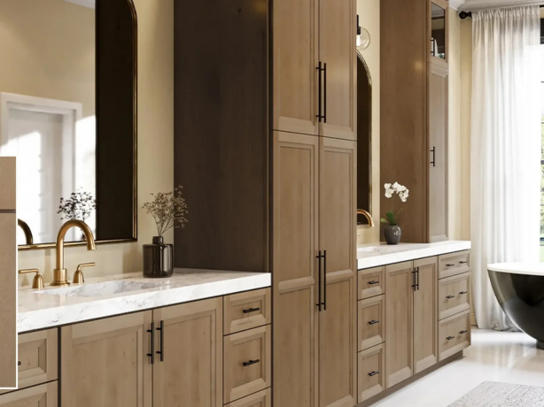 7 Stylish Vanities With Depth for Small Bathrooms