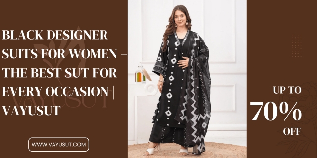 Black Designer Suits for Women – The Best Sut for Every Occasion | Vayusut