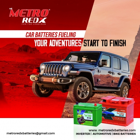 Metro Redx – Trusted Automotive Battery Manufacturer in Hyderabad, India