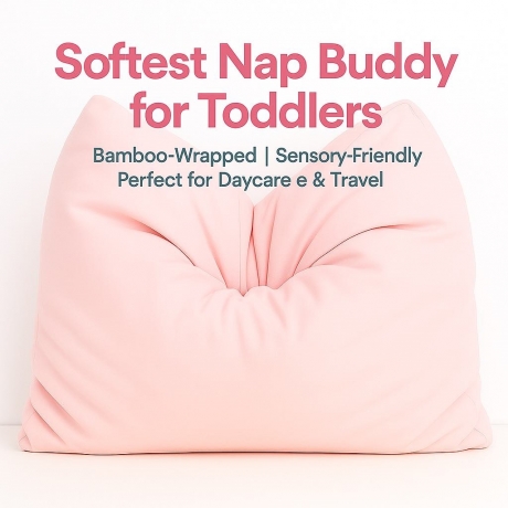The Sensory-Friendly Travel Pillow That’s Saving Daycare Naps (And Parents’ Sanity)
