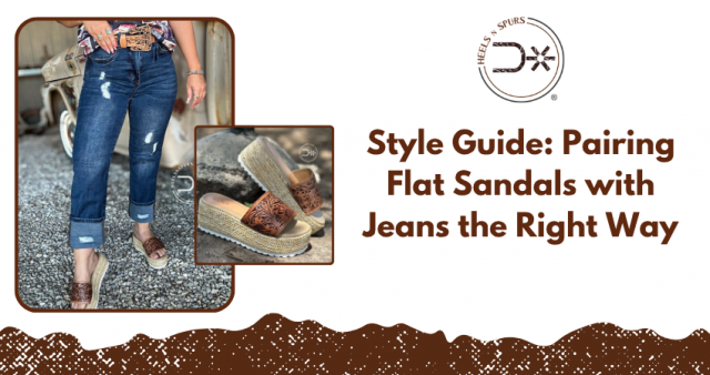 Style Guide: Pairing Flat Sandals with Jeans the Right Way