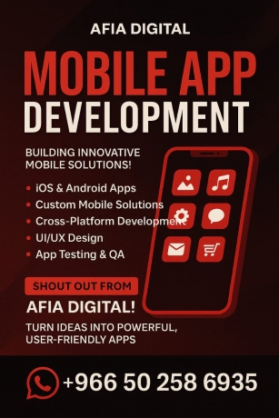 Website Design in Riyadh – Built for Success by Afia Digital