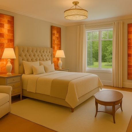 Luxury That Works: Himalayan Salt Bricks in Wall Panels for Stunning Decor & Wellness Benefits