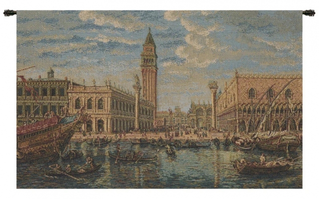 Venice Rialto European Wall Tapestry - A Woven Tribute to Timeless Beauty