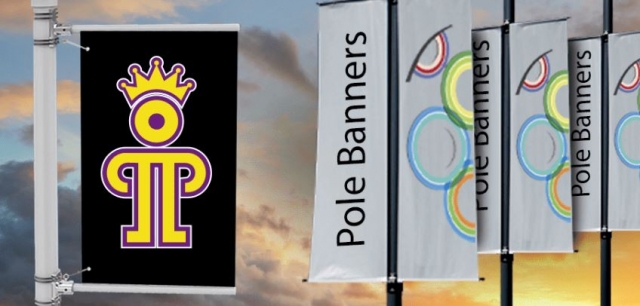 Why 18oz Vinyl Street Pole Banners Stand Up to Any Season