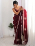 Discover the Elegance of Maroon Sarees and Sarees for Women