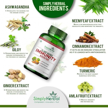 Immune Health Herbal Supplement: A Natural Shield for Wellness