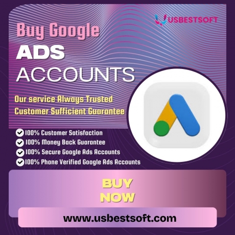 Buy Google Ads Accounts - 100% Safe & Best Quality