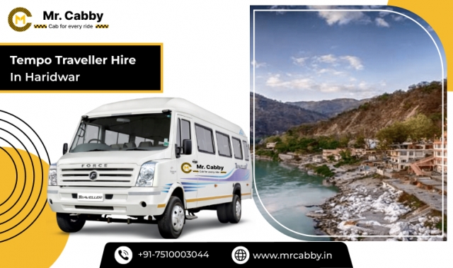 Tempo Traveller Hire in Haridwar with Driver – Safety, Comfort & Local Expertise with Mr. Cabby