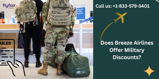 Does Breeze Airlines Offer Military Discounts?