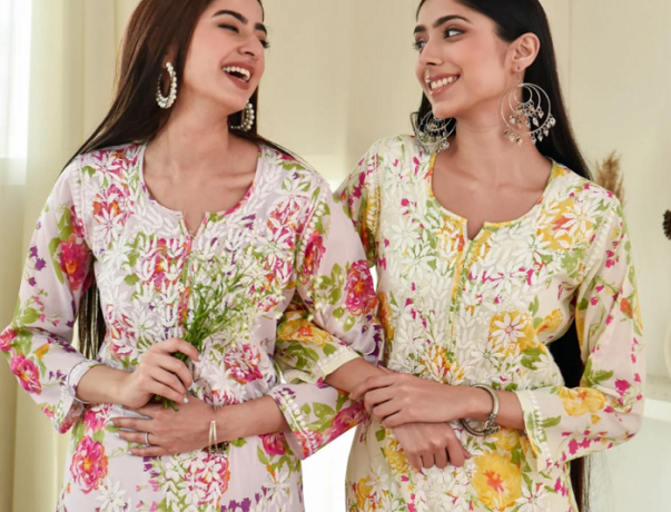 Elevate Your Ethnic Wardrobe with Mulmul Chikankari Kurtas