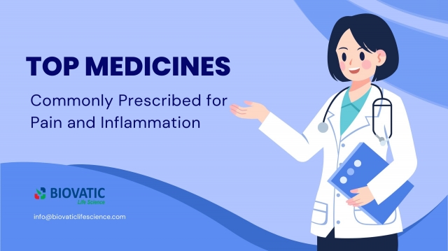 Top Medicines Commonly Prescribed for Pain and Inflammation