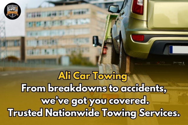 Ali Car Towing: Professional Towing Services Across Pakistan