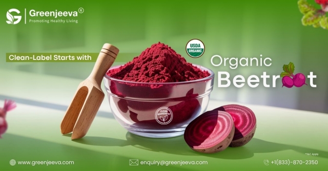 Why Organic Beetroot Powder is a Smart Choice for Today’s Formulators