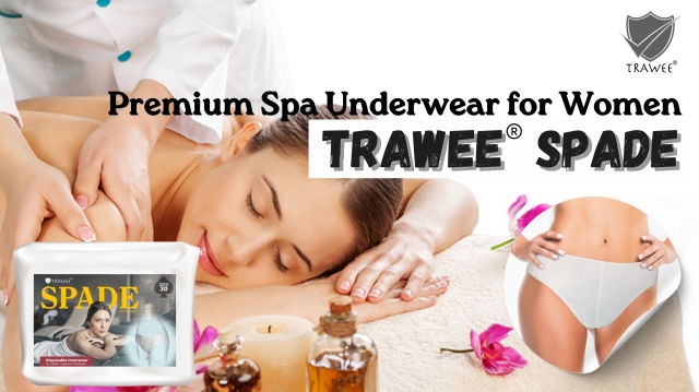 Relax, Renew, and Stay Hygienic: Discover XL Size Trawee Spade Disposable Panty for SPA