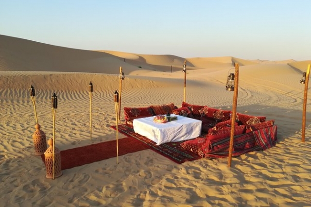 Dinner Under the Stars: A Magical Night on the Jaisalmer Dunes